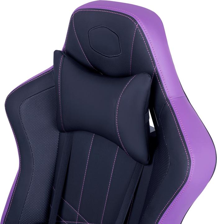 Actual product image Cooler Master Master CMI-GCE1-PR CMI-GCE1-PR gaming chair, Purple, black