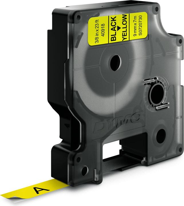 Image du produit Dymo S0720730 Bande standard (0.90 cm, Jaune, Noir)