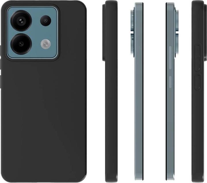 Image du produit Cover-Discount Xiaomi Redmi Note 13 Pro - Housse en caoutchouc silicone noir (Xiaomi Redmi Note 13 Pro 5G)