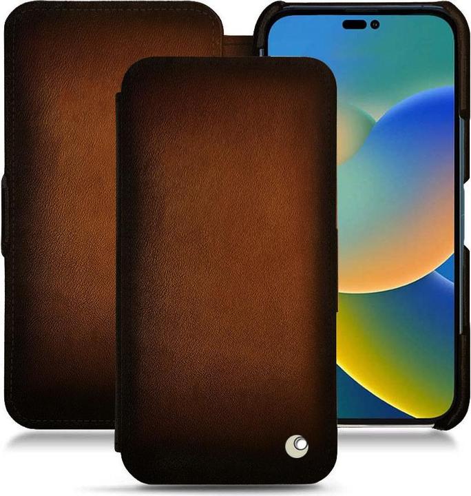 Productafbeelding Noreve Lederen omslag horizontaal (Apple iPhone 14)