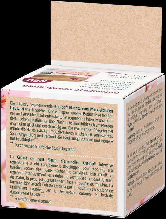 Produktbild Kneipp Nachtcreme Mandelblüten Hautzart (50 ml)