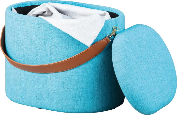 Actual product image Inter Link Stool Emilia ocean blue