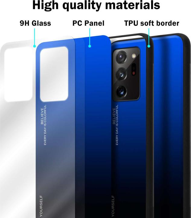Produktbild Cadorabo Hülle für Samsung Galaxy NOTE 20 ULTRA TPU im 2 Farben Design (Samsung Galaxy Note 20 Ultra)
