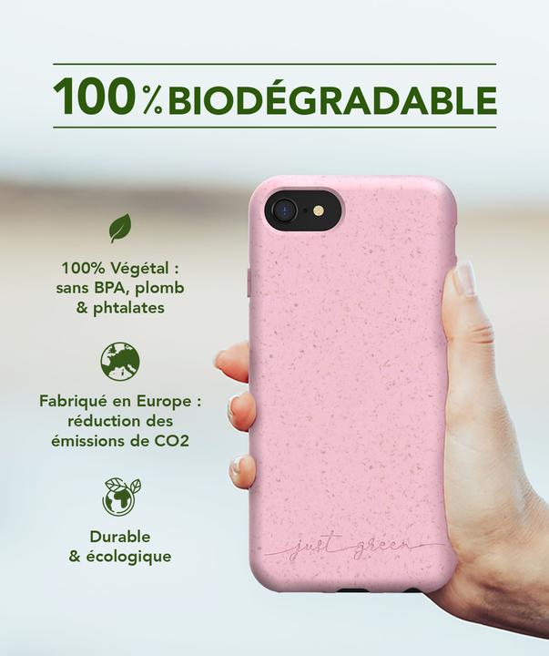 Immagine prodotto Just Green Caso Bio (Apple iPhone 6, Apple iPhone 7, Apple iPhone 8, Apple iPhone SE (seconda generazione), Apple iPhone SE (terza generazione))