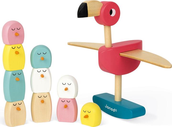 Actual product image Janod Flamingo (German)