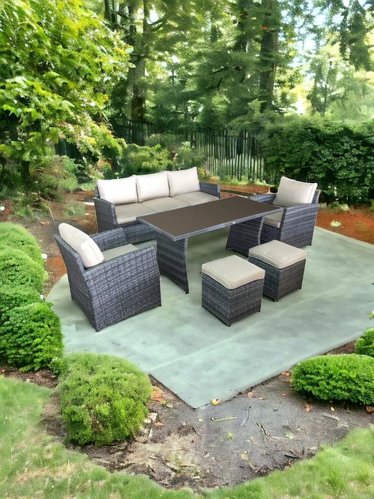 Actual product image Jet-Line Garden furniture Loungemoebel Havana gray lounge