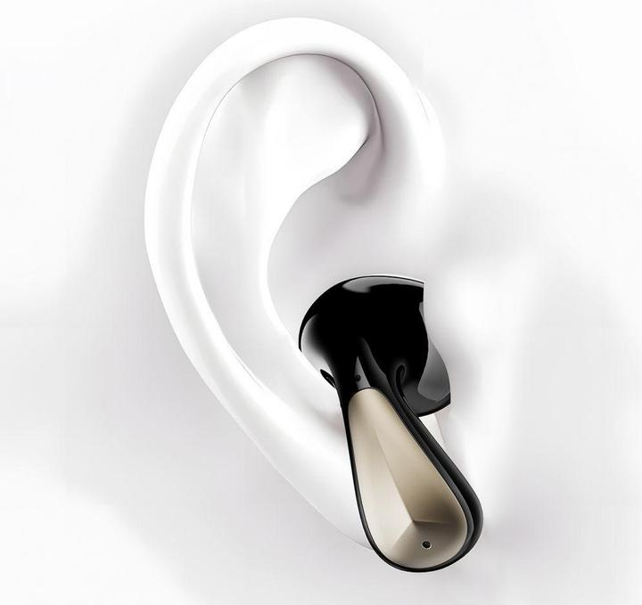 Actual product image Dudao U16Pro TWS Bluetooth 5.3 wireless headphones - black (7 h, Wireless)
