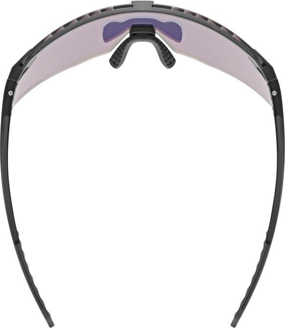Immagine prodotto Uvex Sports Fase di pace CV (nero opaco (rosso)*, colorvision mirror red (S2))