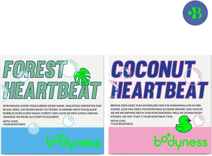 Image du produit Craze Coeur de bain Bodyness Assorti (Sel de bain)