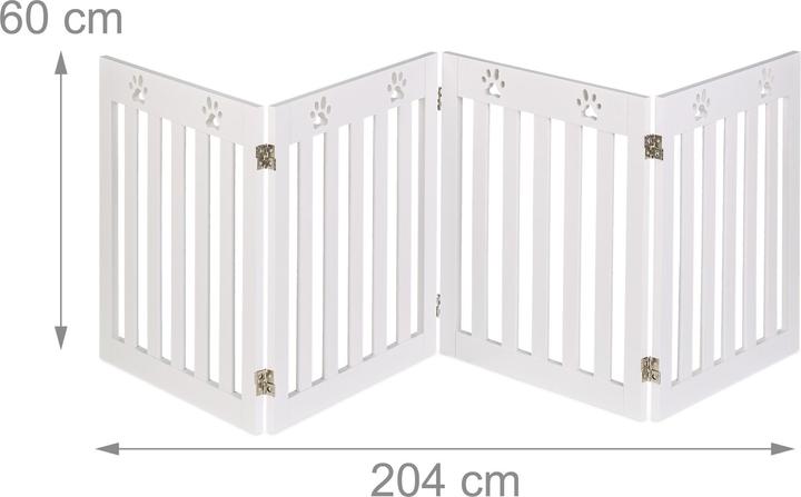 Image du produit Relaxdays Barrière pour chiens (200 cm)