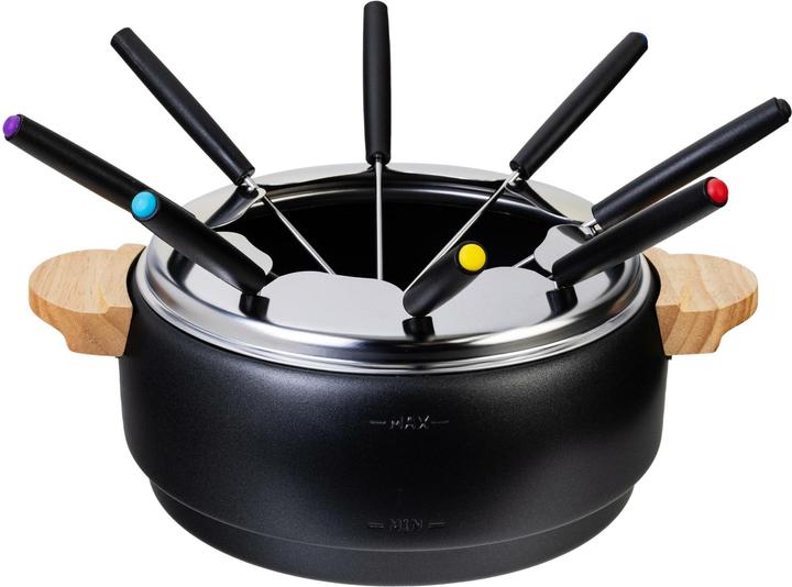Immagine prodotto Furber Set da fonduta Chalet 11 pezzi (Fondue di formaggio, Fondue Chinoise, Fondue al cioccolato)