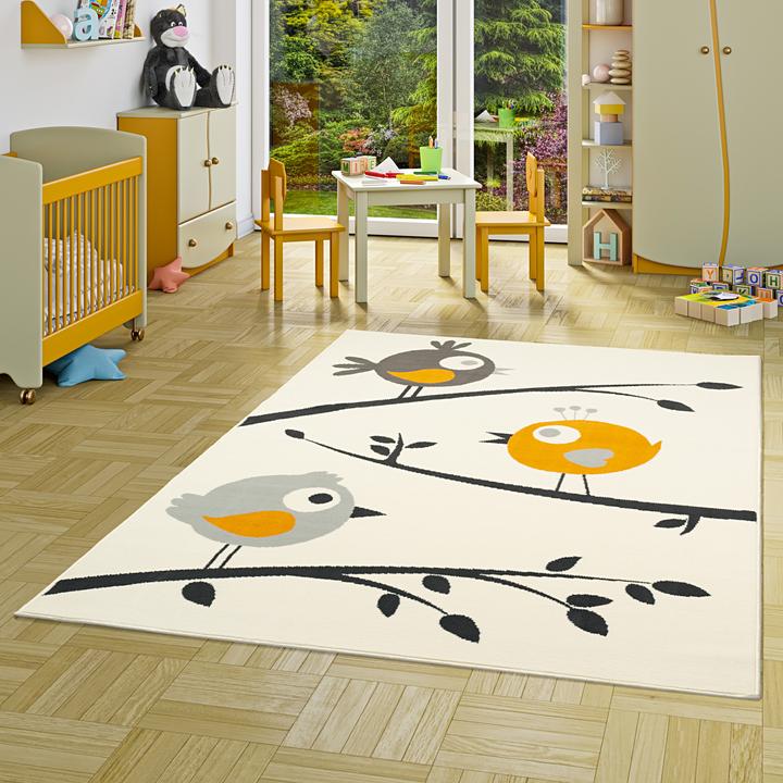 Actual product image Pergamon Children's carpet Trendline Birds (185 x 270 cm)