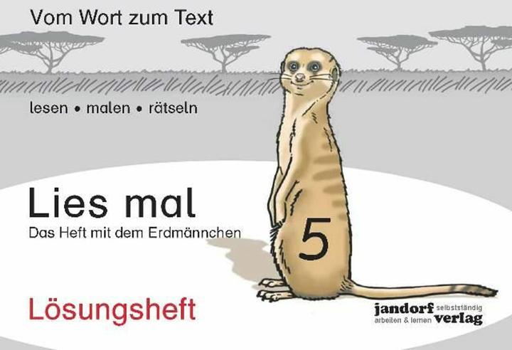 Produktbild Lies mal 5 - Das Heft mit dem Erdmännchen. Lösungsheft (Deutsch, Peter Wachendorf, Jan Debbrecht, 2015)