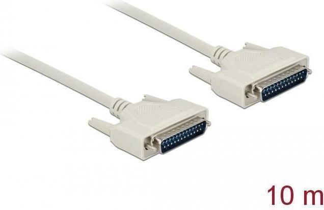 Image du produit Delock Câble série D-Sub 25 mâle à mâle 10 m (10 m, VGA)