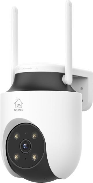 Deltaco Smart Home Kamera SH-IPC18 Outdoor IP65 drehbar (2304 x 1296 Pixels)