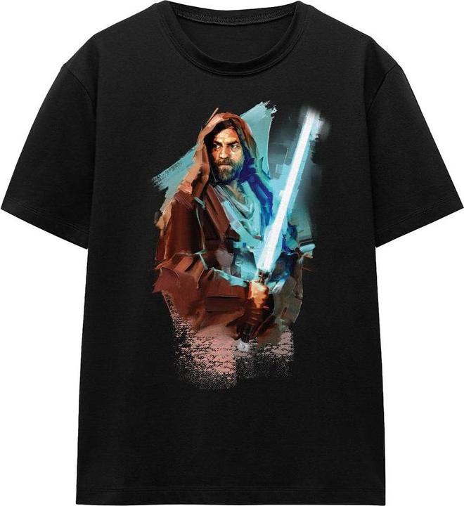 Immagine prodotto Star Wars Maglietta Obi Wan Kenobi Verniciato Adulto Unisex (S)