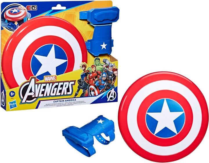 Immagine prodotto Hasbro Scudo magnetico e supporto di Capitan America