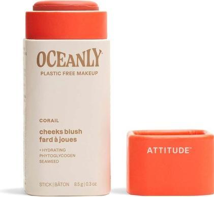 Immagine prodotto Attitude Oceanly Plastic-Free Lightweight Blush Stick Titanium Dioxide-Free