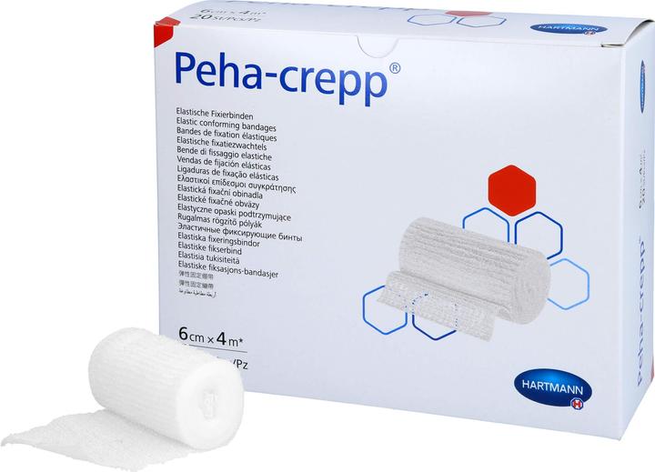 Produktbild IVF Hartmann Kreppbinde 4mx6cm weiss