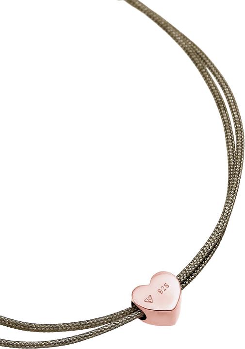Actual product image Elli heart (16 cm, 925 sterling silver, Nylon, No stone)