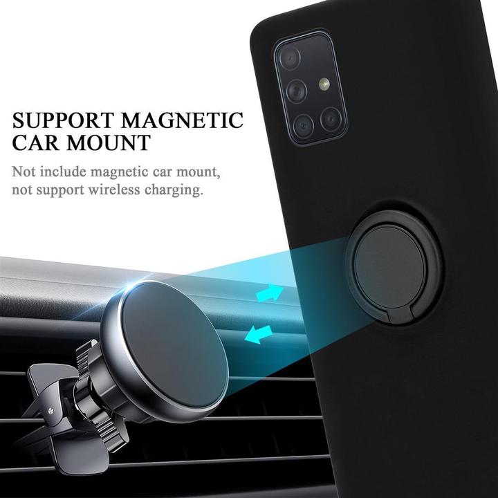 Image du produit Cadorabo TPU Liquid Ring Silicone Case Cover (Samsung Galaxy A71)