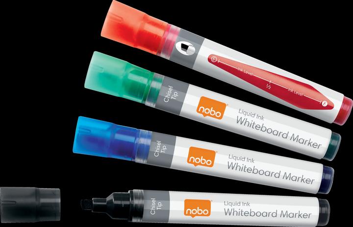 Immagine prodotto Nobo N-Marker Viscom 4mm 1915386 ass. 10 pezzi (Multi colore, 4 mm, 10 x)