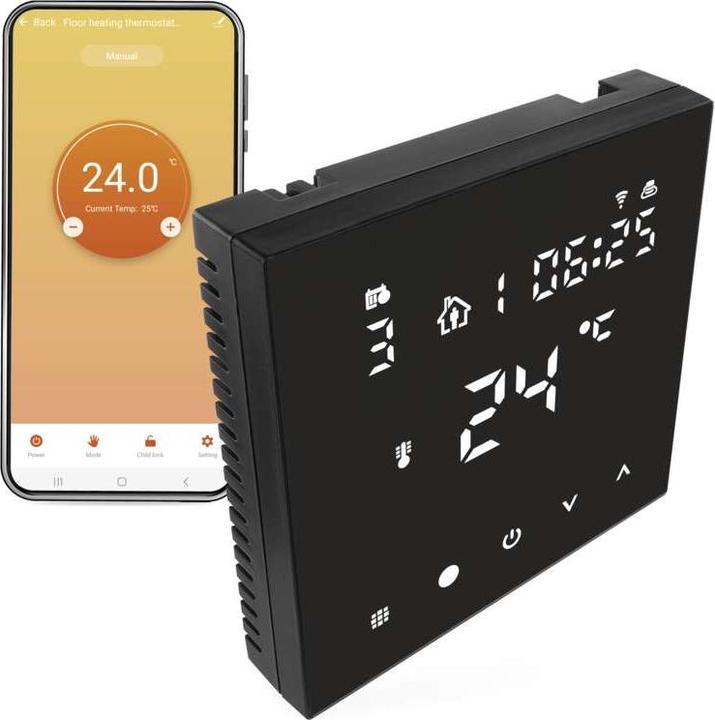 Actual product image Emos GoSmart Fussbodenheizung-Thermostat P56201BUF mit WiFi, programmierbar, verkabelt