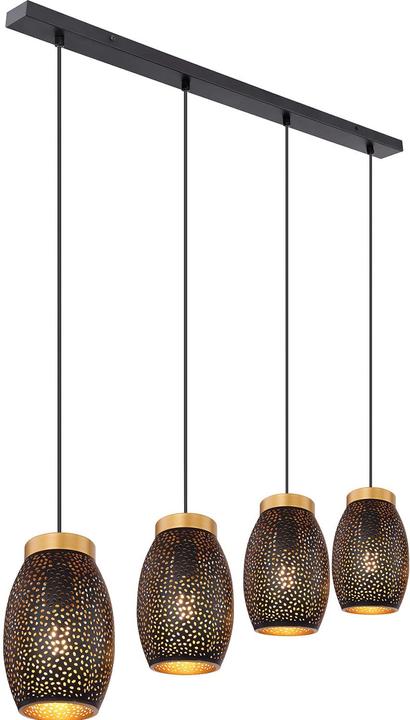 Actual product image Globo Pendant lamp Narri gold 4xE27 (E27)