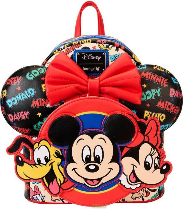 Produktbild Loungefly Disney by Rucksack & Haarreif Set Mickey & Friends