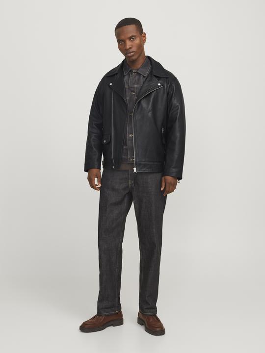Produktbild Jack & Jones Jprleather Biker Jacket Styd Aw24 (XL)