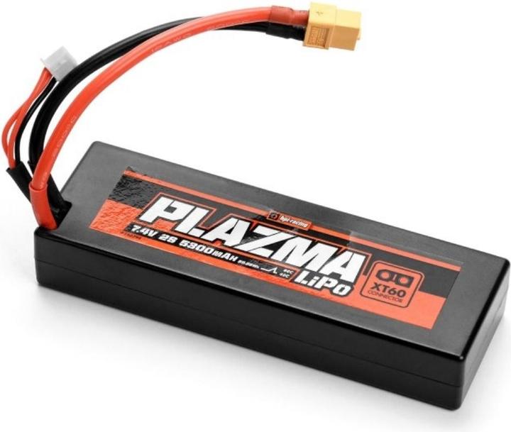 Immagine prodotto HPI Plazma 7.4V 5300mAh 40C LiPo Pack 39.22Wh - XT60 (7.40 V, 5300 mAh)