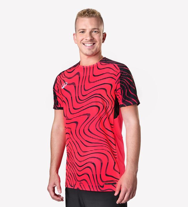 Kipsta Damen/Herren Fussball Trikot kurzarm - VIRALTO Topo neonrosa/schwarz