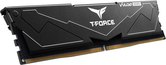 Image du produit Team Group RAM Team D5 6400 32GB C40 Vulcan black K2 (2 x 16GB, 6400 MHz, RAM DDR5, DIMM)
