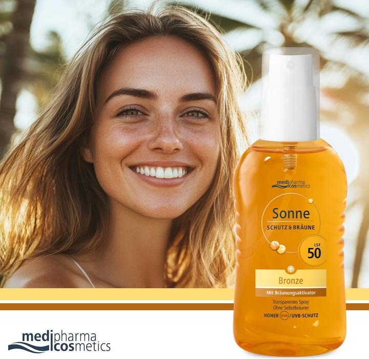 Produktbild Dr. Theiss Sonne Schu+braeu Bro Lsf50, 200 ml SPR (Sonnenspray, SPF 50, 200 ml)