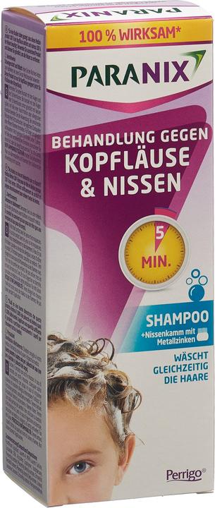 Paranix 5 Minuten + Kamm (200 ml, Flüssiges Shampoo)