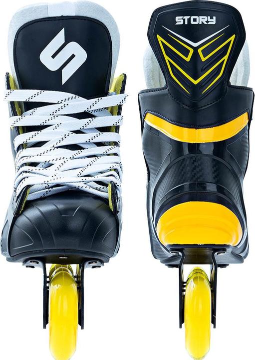 Immagine prodotto Story Pattini da hockey a rotelle Compact Mission giallo 40 (1101005065144) (40)