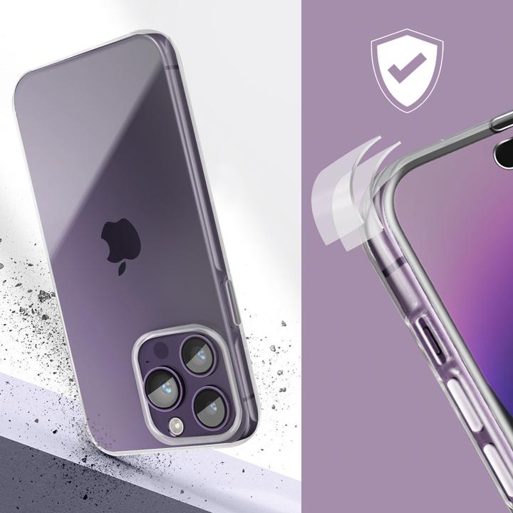 Produktbild Avizar Vorder- Rückseite Schutzhülle, Full Cover Series (Apple iPhone 14 Pro)