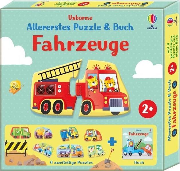 Immagine prodotto Il primo puzzle e libro: i veicoli (24 pezzi)