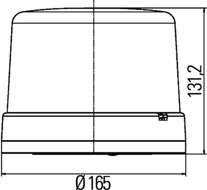 Actual product image Hella Flashing beacon LED 2XD 012 972-021