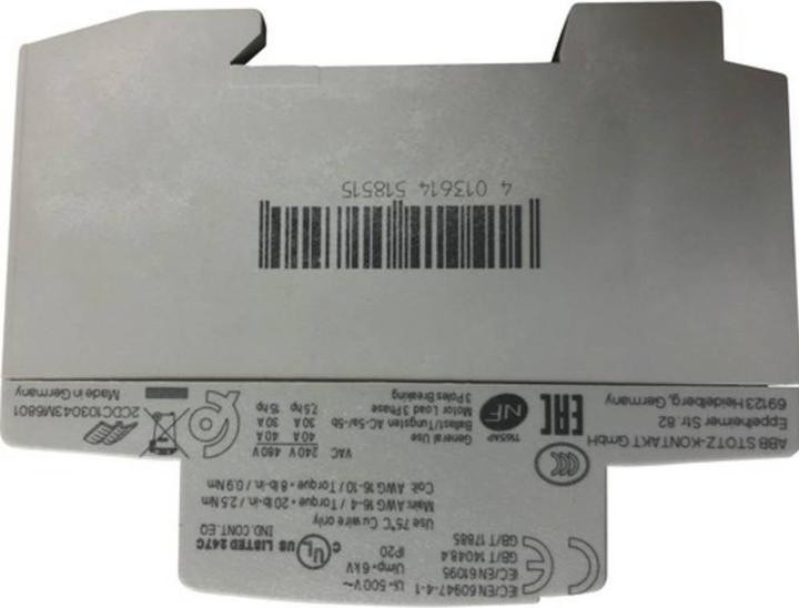 Image du produit ABB ESB40-40N-06 Contacteur d'installation 4S/0Ö, 230 V AC/DC
