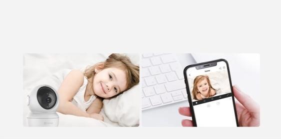 Productafbeelding EZVIZ H6C 2MP indoor PT camera (1920 x 1080 Pixels)