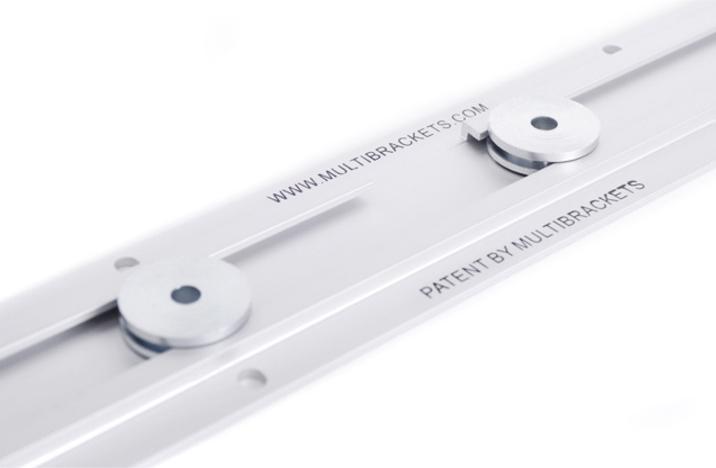 Actual product image Multibrackets M Universal Wallmount Super Slim Silver Small (Wall, 32", 55 kg)