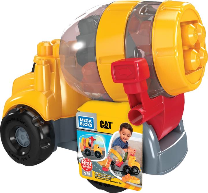 Produktbild Mega Bloks CAT Betonmischer (9 Teile)