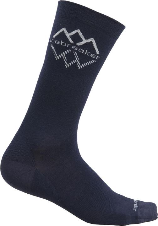 Icebreaker Merino Lifestyle Fine Gauge Crew IB Logo (39 - 44)