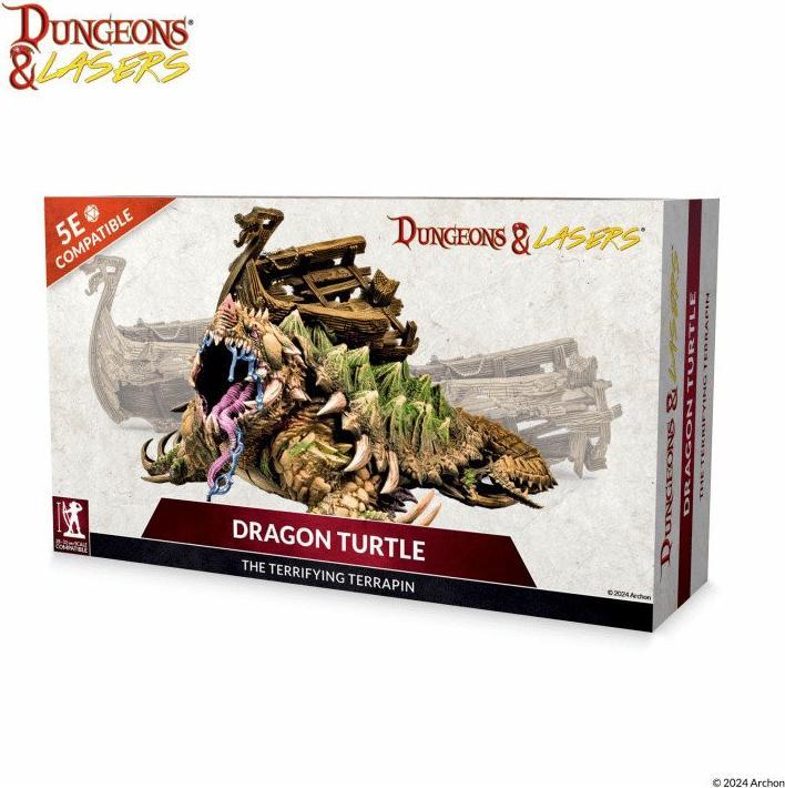 Image du produit Archon Studio Donjons et Lasers - Tortue Dragon