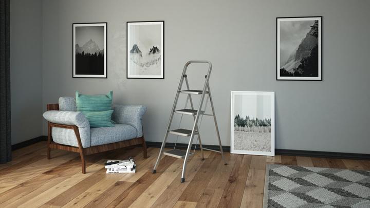 Immagine prodotto Colombo Sgabello Scala FACTOTUM 4 gradini in (Ponteggio, 82 cm)