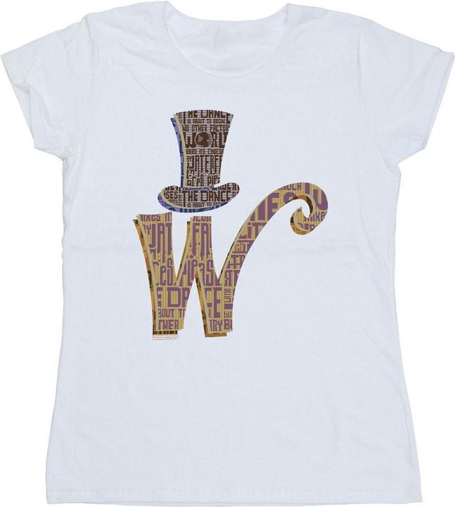 Image du produit Willy Wonka & the Chocolate Factory - T-shirt W LOGO HAT - Femme (L)