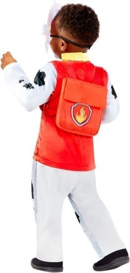 Produktbild Amscan Kinderkostüm Marshall aus Paw Patrol, Plüsch-Overall, Maske und Rucksack, Serie, Helfer auf (4, 5, 6)