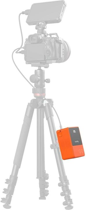 Actual product image SmallRig VB99 mini V Mount Batteryï¼Orangeï¼4929 (Rechargeable battery)
