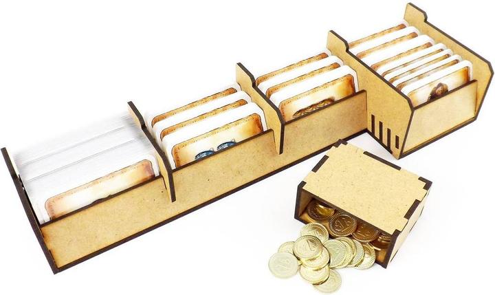 Image du produit Feldherr NUSS - Organiseur de jeu de société pour Nusfjord et extension Pont de la Plie